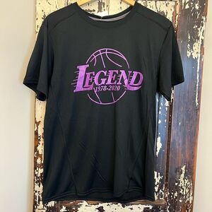 Kobe Bryant Legend 1978-2020 dri-fit T-shirt.  Size M.
